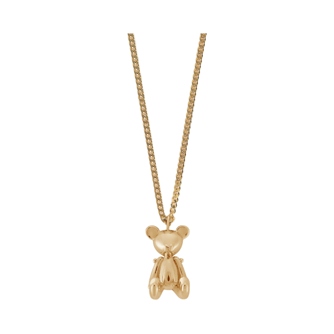 NONENON-266 Nonenon Mini Bear Silver925 (18K Gold Plated)