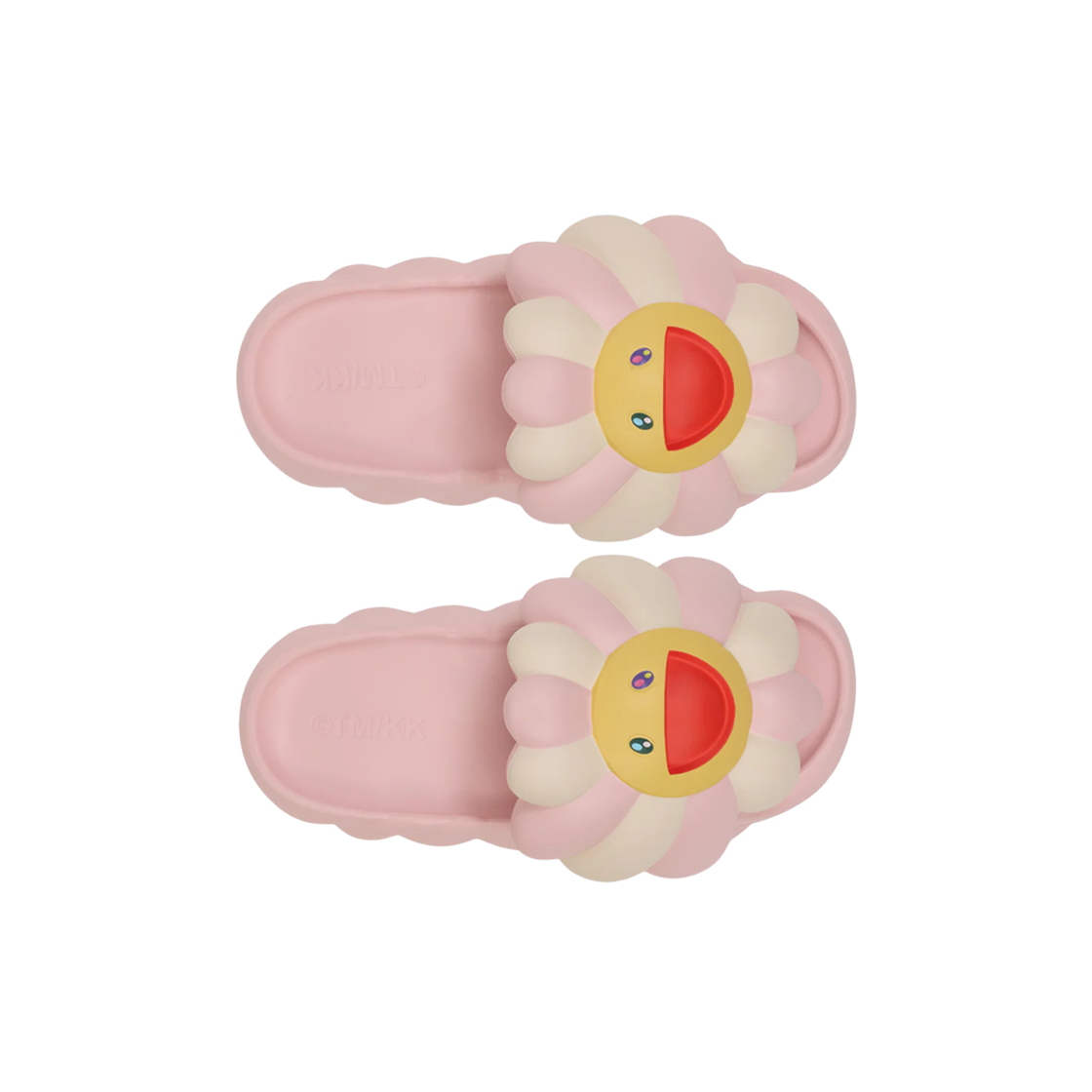 오하나 하타케 오하나 풀 블룸 슬라이드 핑크 화이트(Ohana Hatake Ohana Full Bloom Slide Pink White) - 2