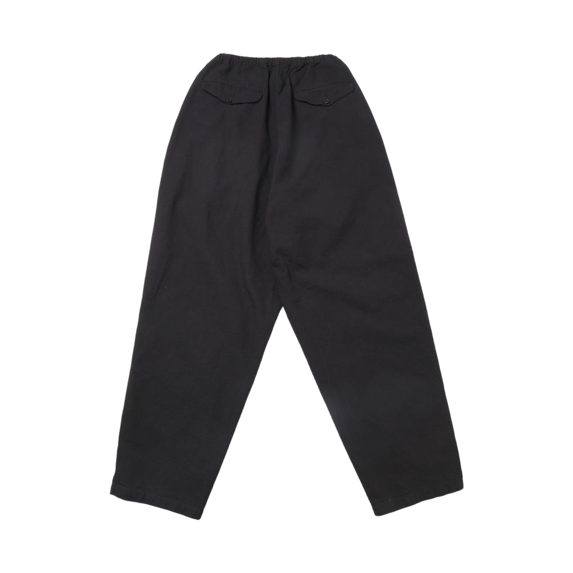 코모리 코튼 덕 테이퍼드 팬츠 블랙 - 26SS(Comoli Cotton Duck Tapered Pants Black - 26SS) - 2
