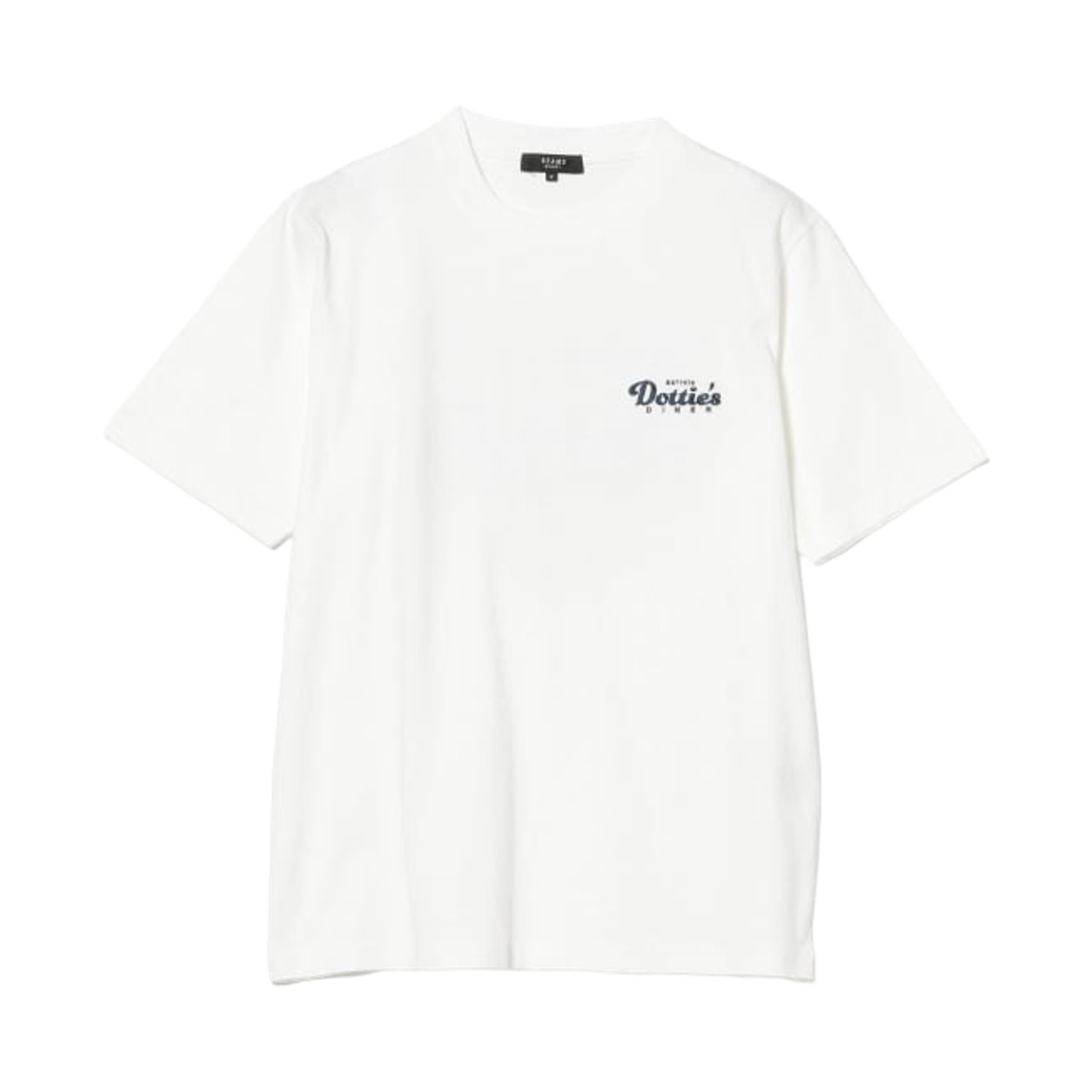 빔즈 하트 다이너 그래픽 티셔츠 화이트 레드 프린트(Beams Heart Diner Graphic T-Shirt White Red Print) - 2