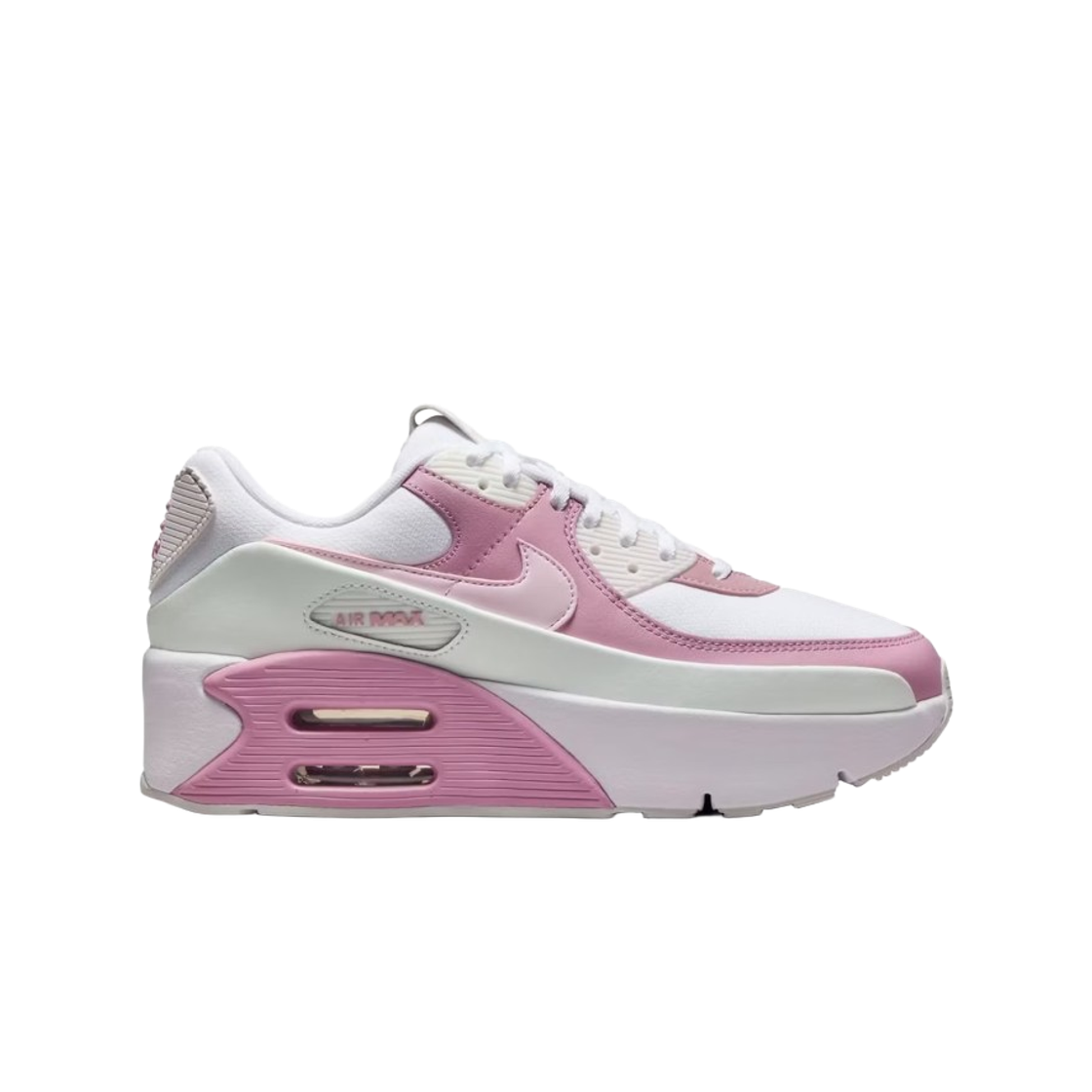 FD4328-110 (W) Nike Air Max 90 LV8 White Pink Foam