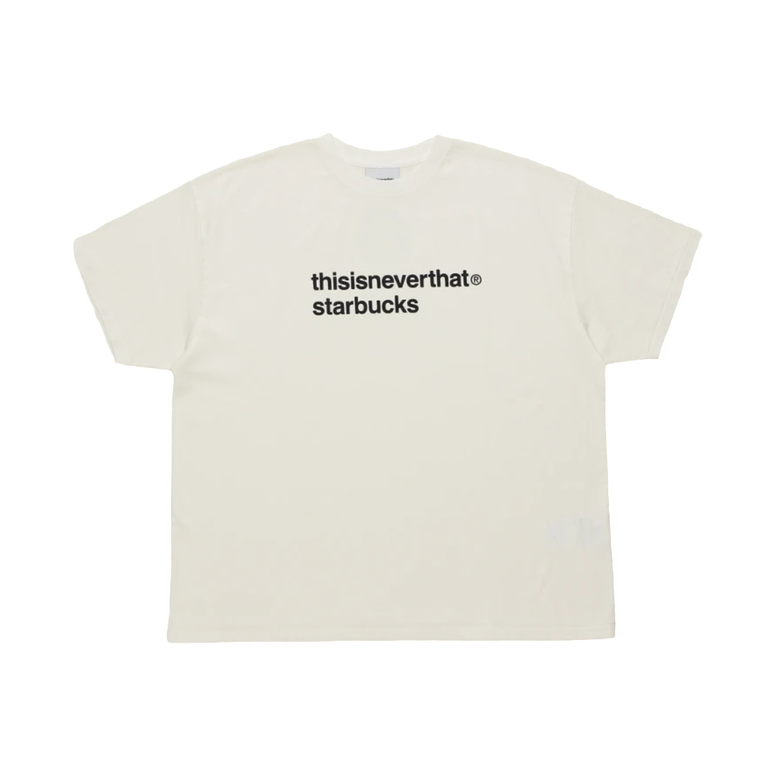 디스이즈네버댓 x 스타벅스 숏슬리브 티셔츠 화이트(Thisisneverthat x Starbucks S/S T-Shirt White) - 1