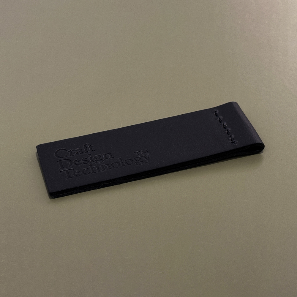 크래프트 디자인 테크놀로지 가죽 책갈피 블랙(CRAFT DESIGN TECHNOLOGY Bookmark Black) - 2