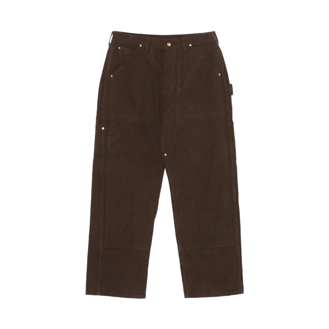 코모리 코튼 덕 페인터 팬츠 브라운 - 26SS(Comoli Cotton Duck Painter Pants Brown - 26SS)