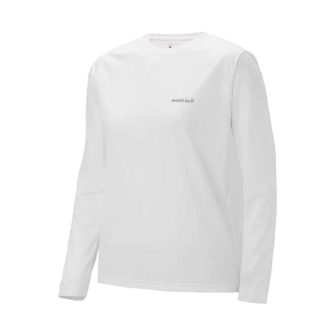 1114931 (W) Montbell Wickron UV-Tect Long Sleeve T-Shirt White
