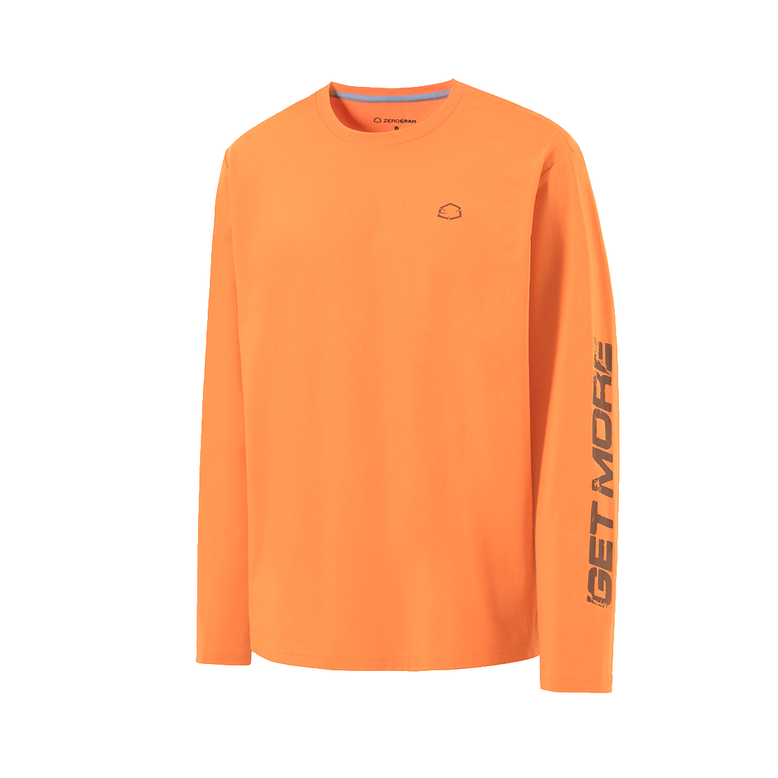 제로그램 TENTOPIA Sorona 멀티그래픽 긴팔 티셔츠(ZEROGRAM Tentopia Sorona Multi Graphic LS Orange) - 2