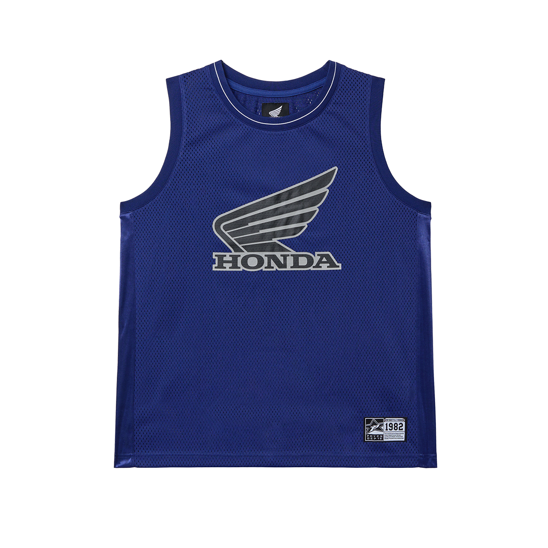 혼다 메쉬 3M 로고 윙 슬리브리스 네이비(Honda Mesh 3M Logo Wing Sleeveless Navy)