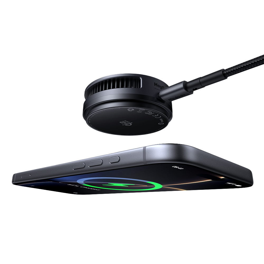 맥도도 Qi2.2 25W 맥세이프 TEC 쿨링 고속 무선충전기 CH841(Mcdodo Qi2.2 25W MagSafe TEC Cooling Wireless Charger CH841) - 6