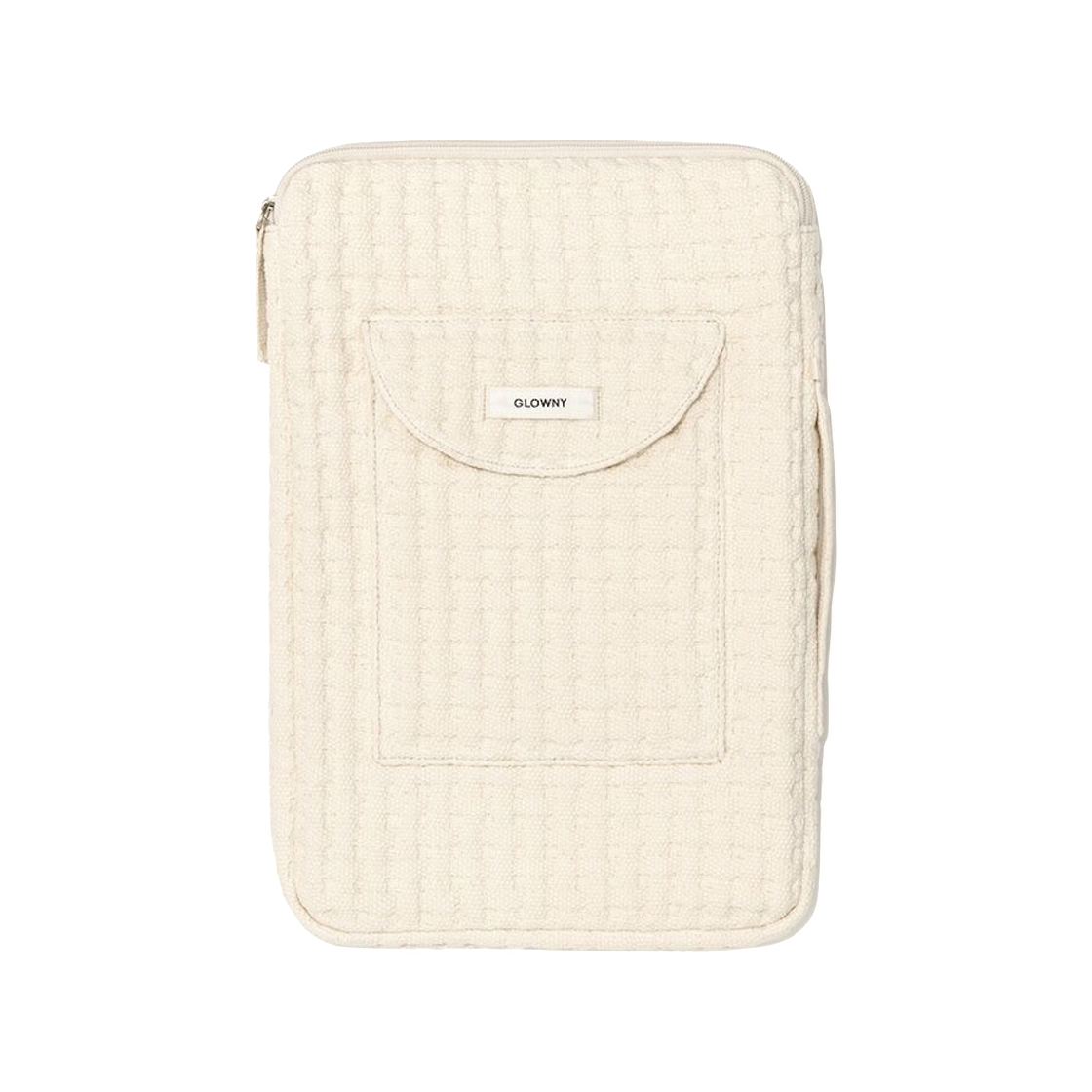 글로니 드리미 코튼 타일 랩탑 파우치 아이보리(Glowny Dreamy Cotton Tile Laptop Pouch Ivory) - 1