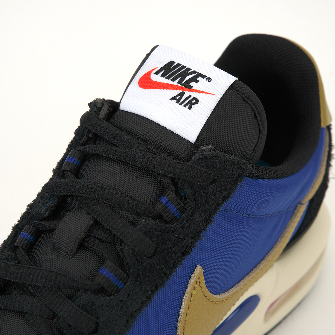 나이키 에어맥스 와플 블랙 앤 하이퍼 블루(Nike Air Max Waffle Black and Hyper Blue) - 7