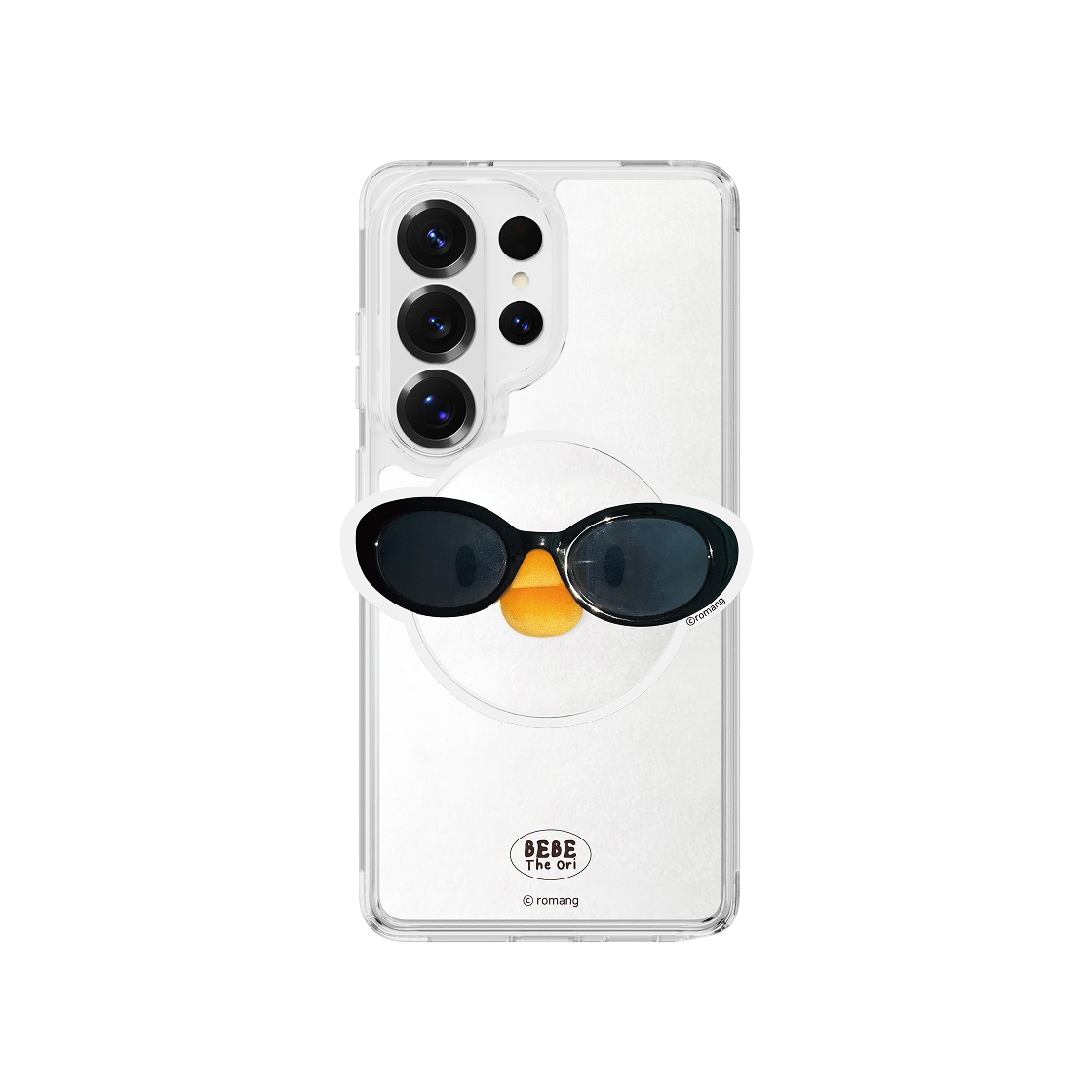 [SET] 에스엘비에스 베베더오리 얼굴 클리어 마그넷 케이스 3종 세트 for Galaxy S26 Series([SET] SLBS BEBE DE ORI Face Clear Magnet Case 3-Piece Set for Galaxy S26 Series) - 3