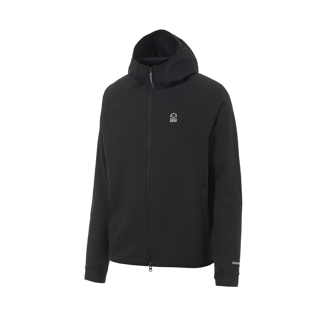 제로그램 SEAWOOL® 풀집 자켓 블랙(ZEROGRAM SEAWOOL Full-Zip Jacket Black)