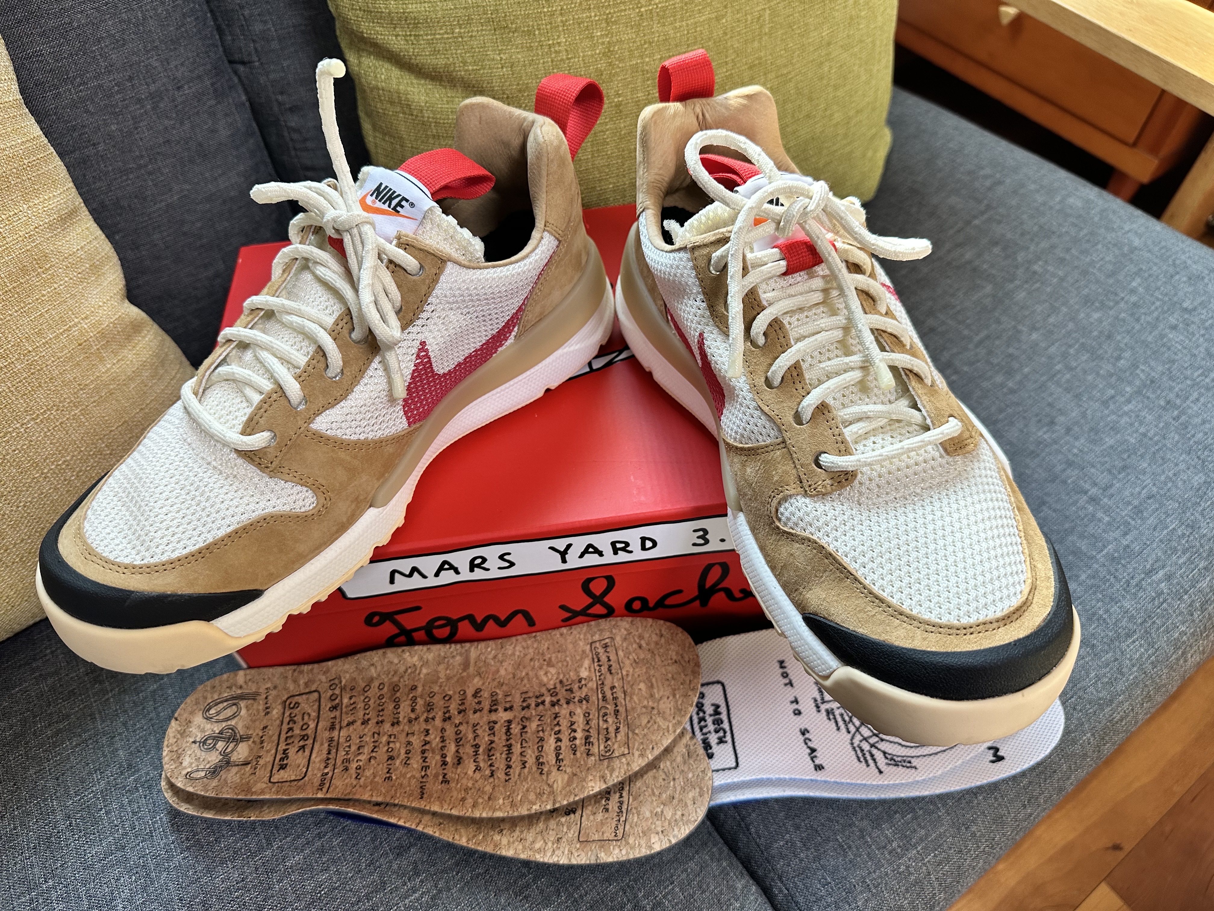 Nike x Tom Sachs Mars Yard Shoe 3.0 Space Camp 착용 스타일