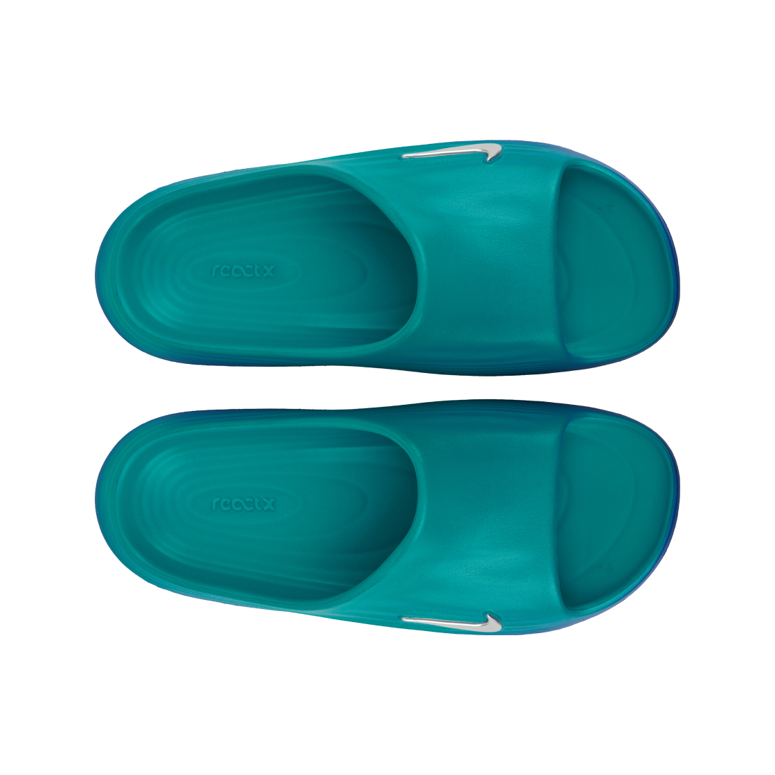 나이키 리액트X 리주버네이트 슬라이드 더스티 캑터스 메탈릭 실버(Nike ReactX Rejuven8 Slide Dusty Cactus Metallic Silver) - 5