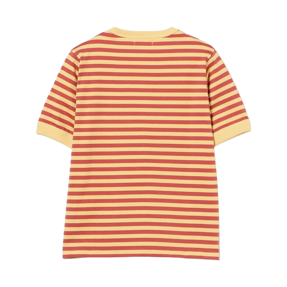 빔즈 보이 보더 바인더 숏슬리브 티셔츠 옐로우(Beams Boy Border Binder Short Sleeve T-Shirt Yellow) - 2