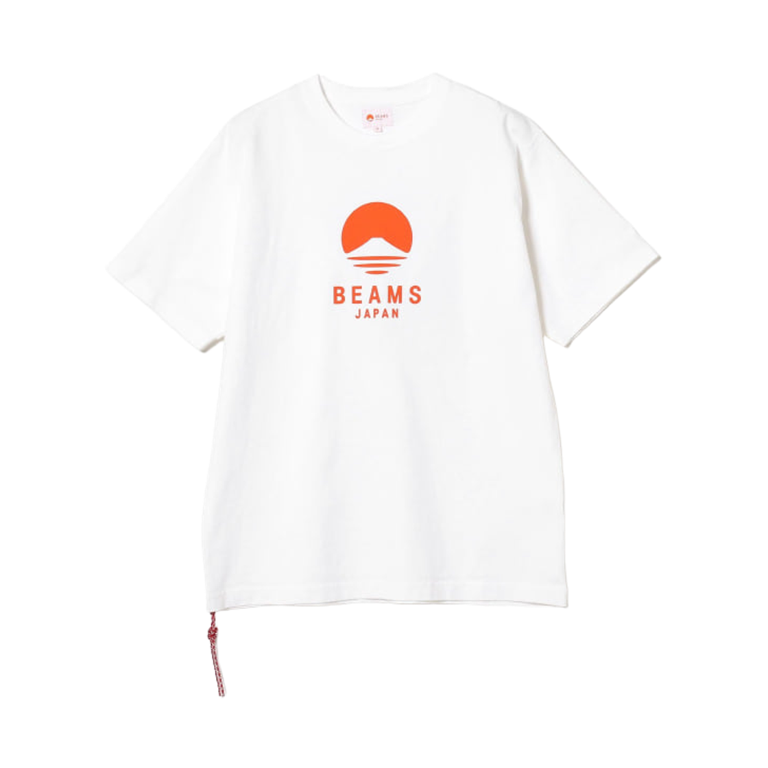 빔즈 재팬 로고 프린트 티셔츠 화이트(Beams Japan Logo Print T-Shirt White)