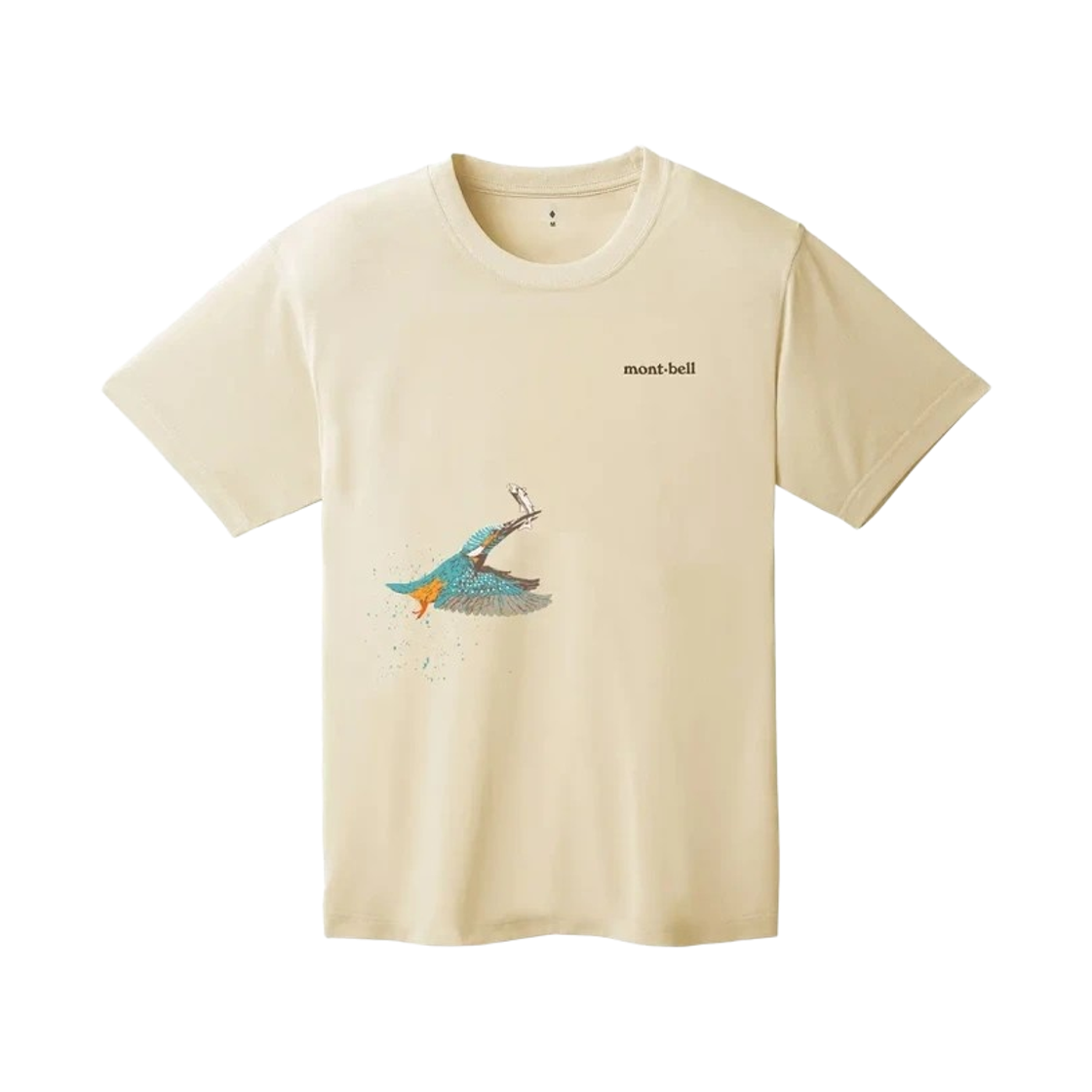 몽벨 위크론 킹피셔 티셔츠 아이보리(Montbell Wickron Kingfisher T-Shirt Ivory) - 1