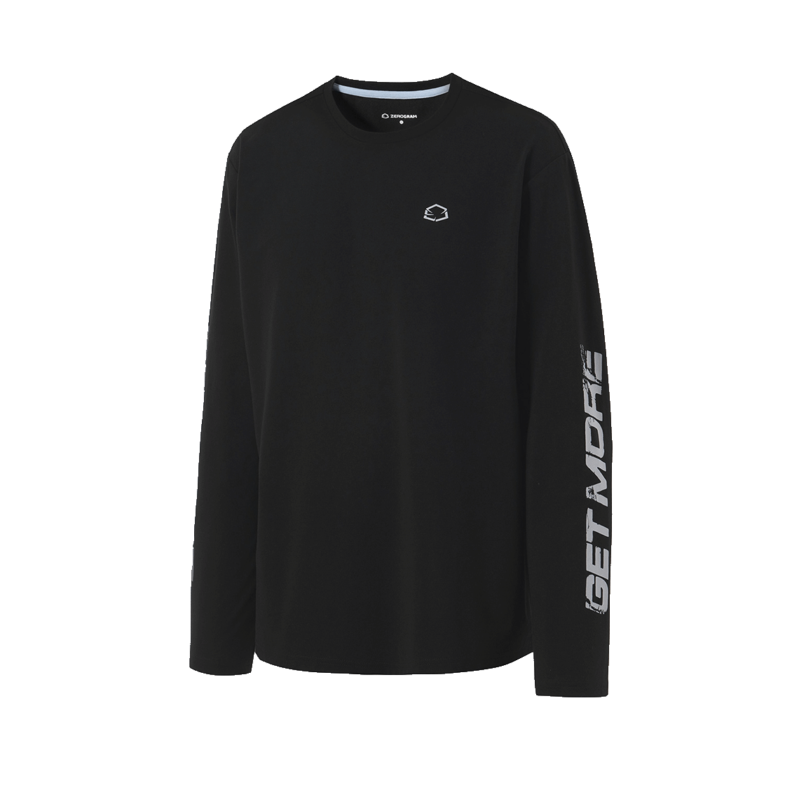 제로그램 TENTOPIA Sorona 멀티그래픽 긴팔 티셔츠(ZEROGRAM Tentopia Sorona Multi Graphic LS Black) - 2
