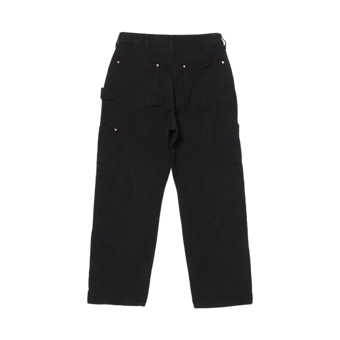 코모리 코튼 덕 페인터 팬츠 블랙 - 26SS(Comoli Cotton Duck Painter Pants Black - 26SS) - 2