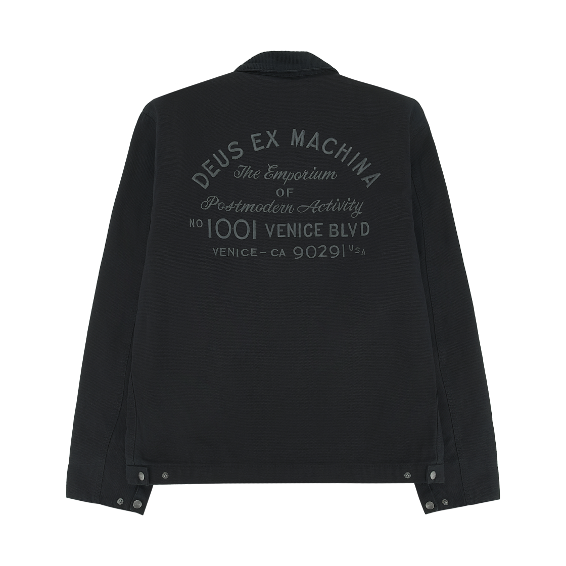 데우스 엑스 마키나 어드레스 워크웨어 자켓 블랙(Deus Ex Machina Address Workwear Jacket Black)