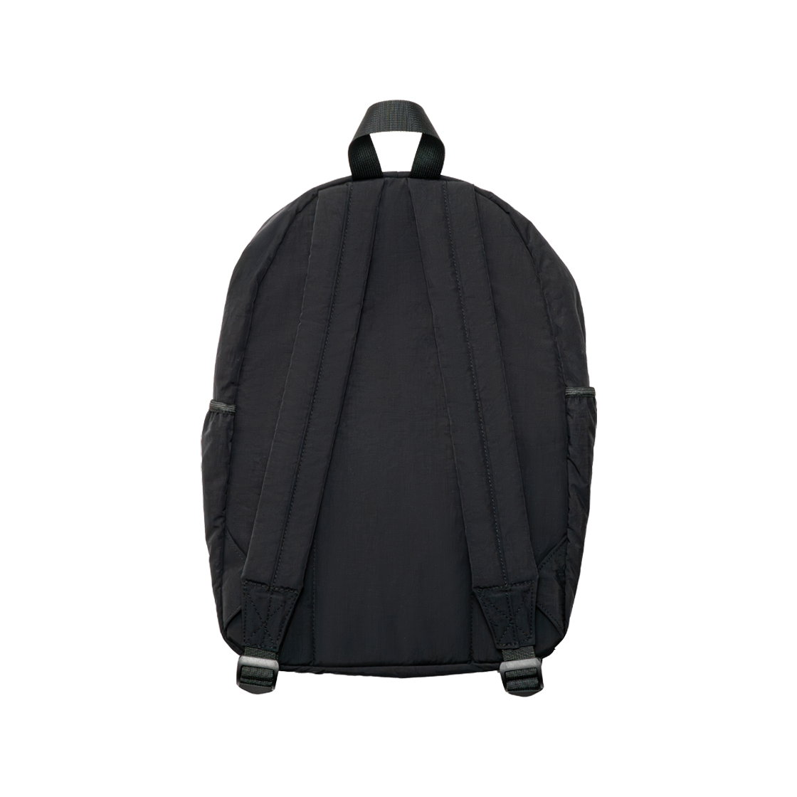 누아트스튜디오 클래식 셔링 나일론 백팩 블랙(NUARTSTUDIO Shirring Nylon Backpack Black) - 2