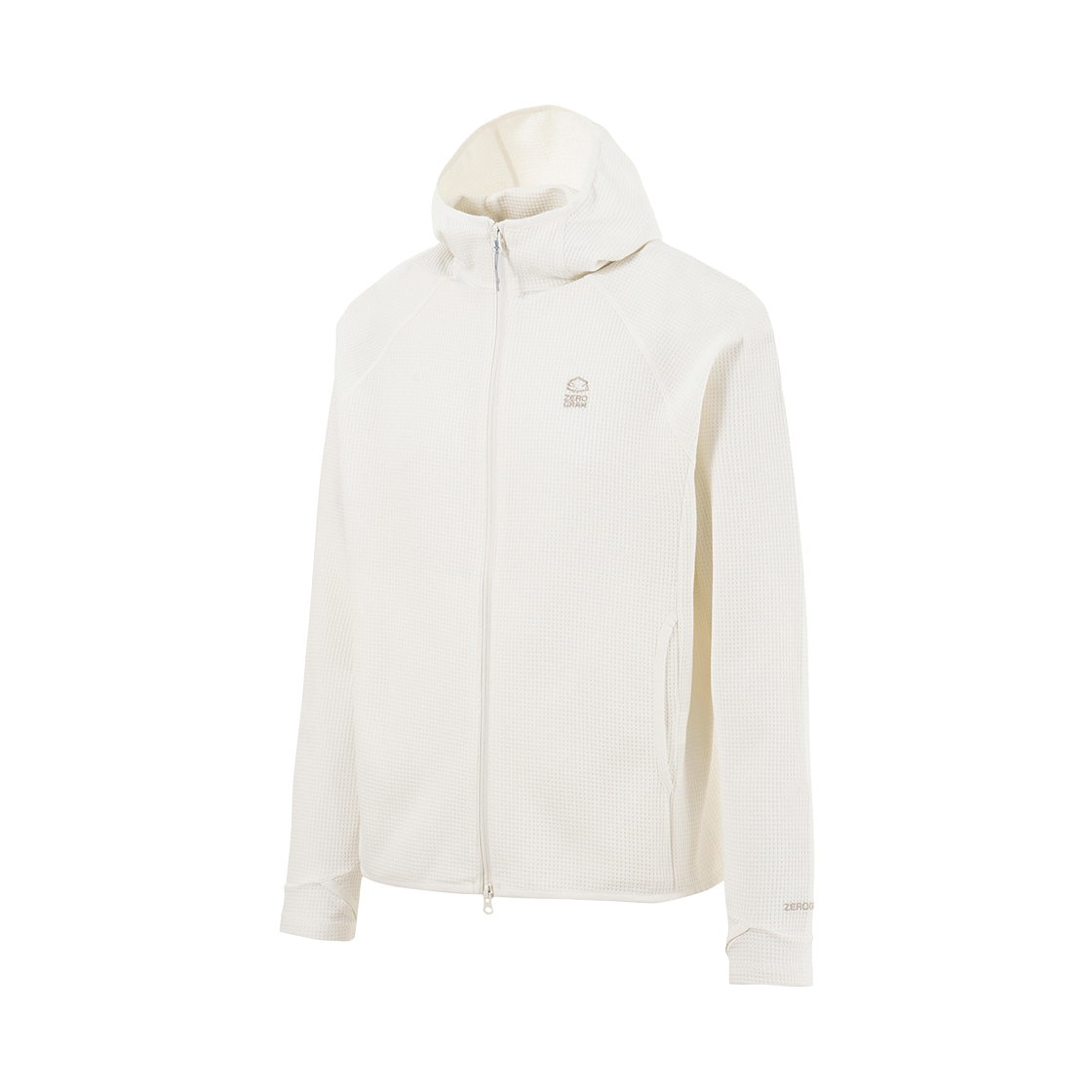 제로그램 SEAWOOL® 풀집 자켓 아이보리(ZEROGRAM SEAWOOL Full-Zip Jacket Ivory)