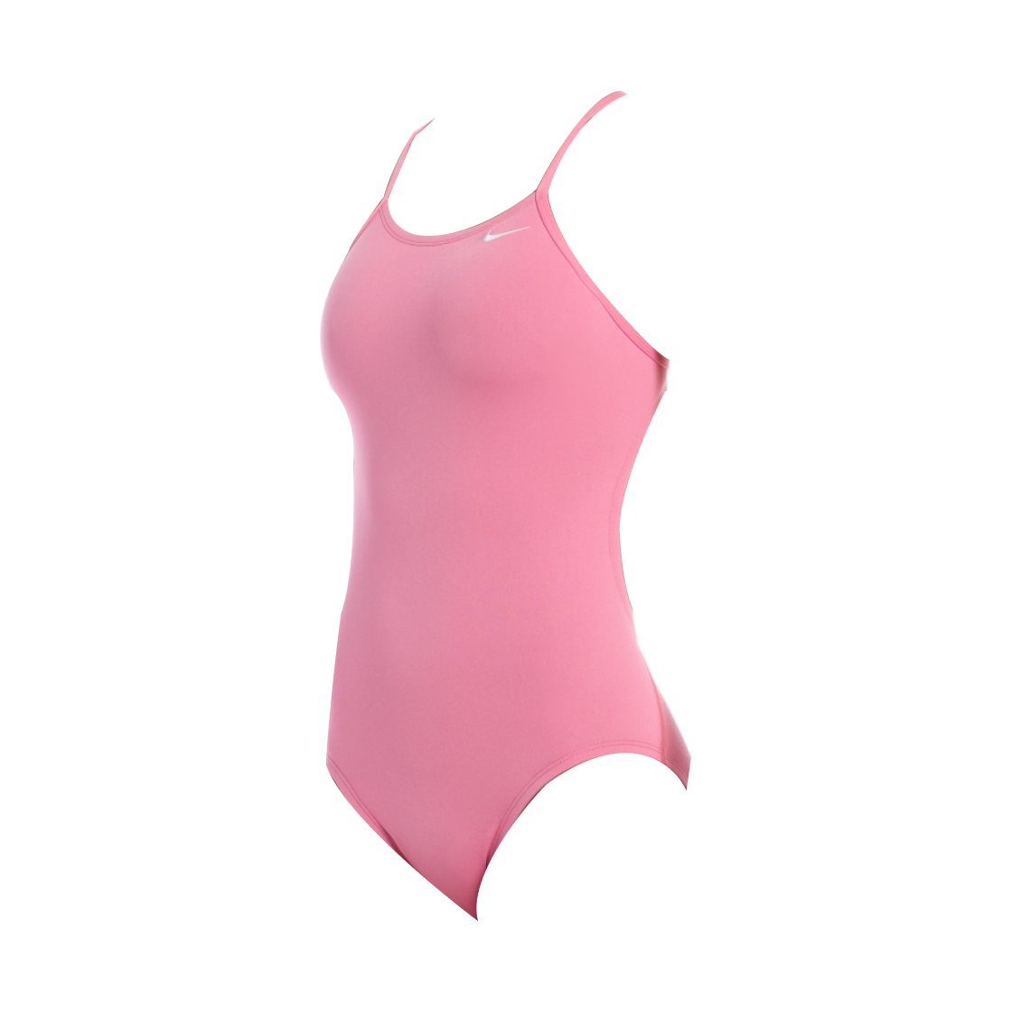 NESSG001-663 (W) Nike Swim Answer Solid Mid Cut Out Pink Glow