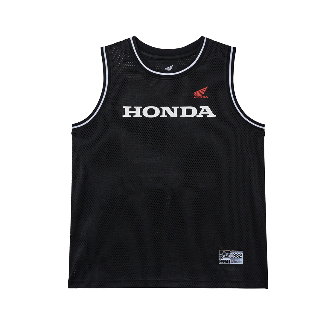 혼다 메쉬 20 저지 슬리브리스 블랙(Honda Mesh 20 Jersey Sleeveless Black)