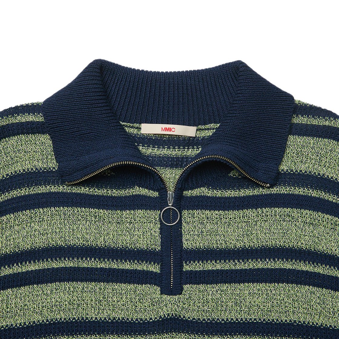 엠엠아이씨 허슬러 하프 집 그린(MMIC Hustler Half Zip Green) - 3