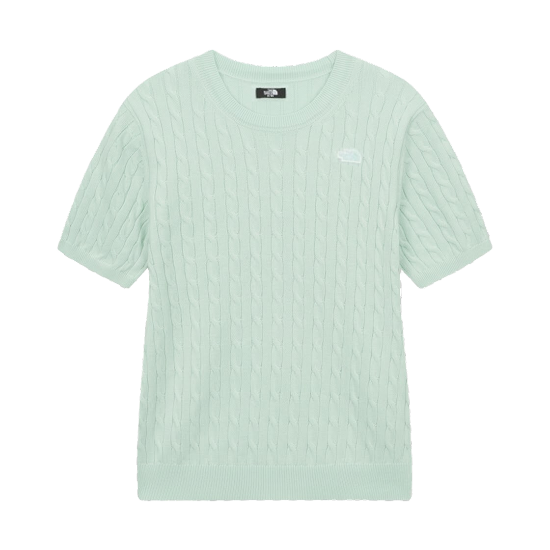 NT7AS31C (W) The North Face Cable S/S Sweater Mint - 26SS