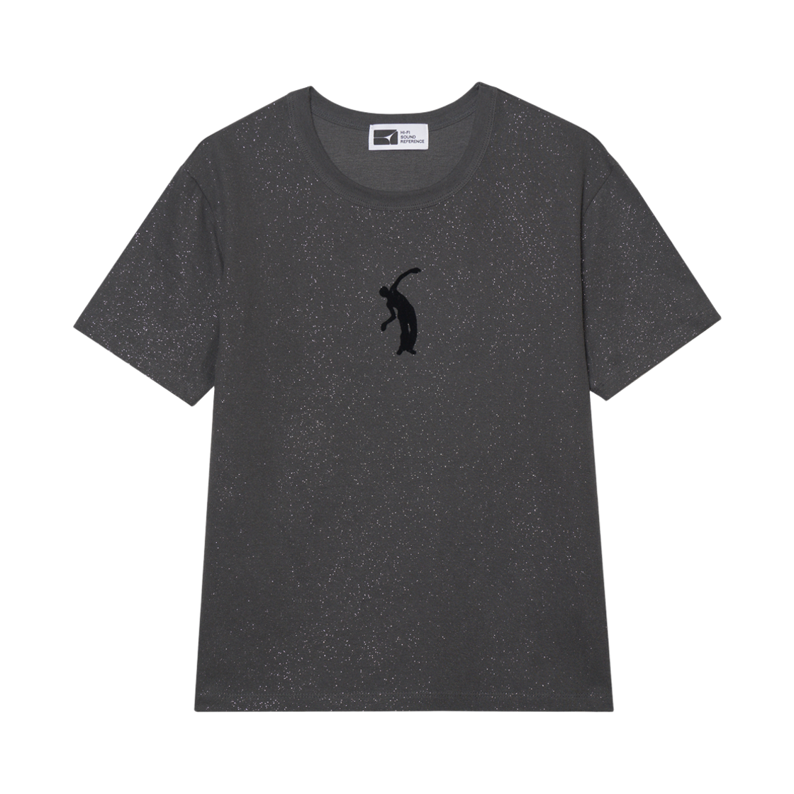 하이파이 사운드 레퍼런스 메탈 댄스 티셔츠 빈티지 그레이(Hifi Sound Reference Metal Dance T-Shirts Vintage Gray)
