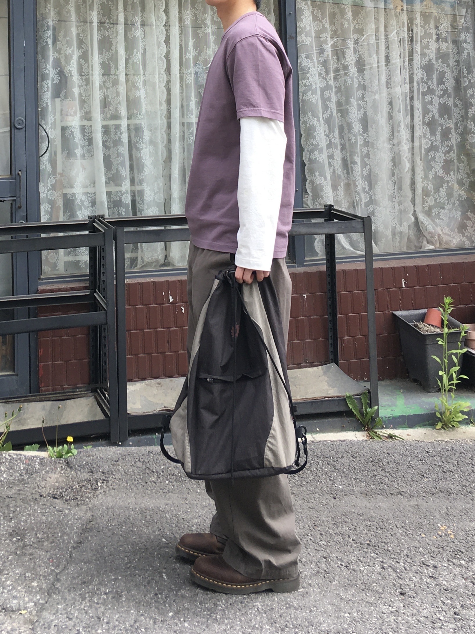 Dr. Martens 1461 Crazy Horse Dark Brown 착용 스타일 - 6