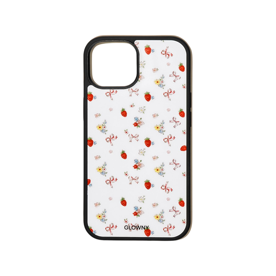 글로니 아이폰 썸머 드림 케이스 스트로베리 보우(Glowny iPhone Summer Dream Case Strawberry Bow) - 1
