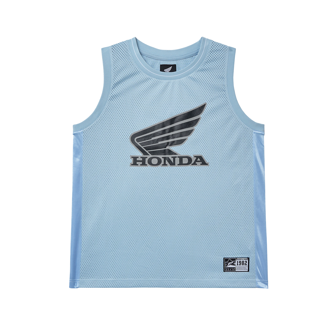 혼다 메쉬 3M 로고 윙 슬리브리스 라이트 블루(Honda Mesh 3M Logo Wing Sleeveless Light Blue)