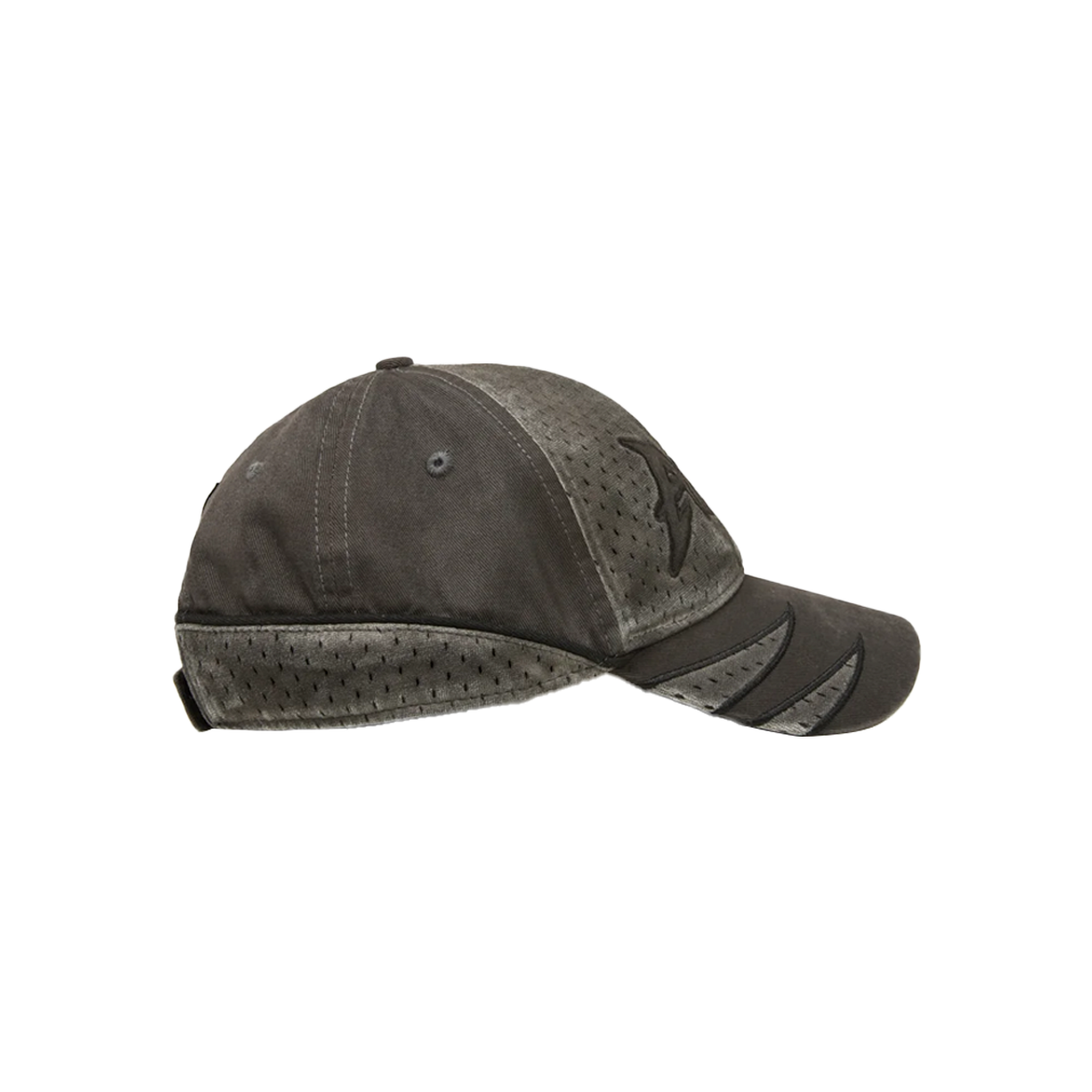 에이프 메인 로고 엠브로이더드 캡 라이트 블랙 - 26SS(AAPE Main Logo Embroidered Cap Light Black - 26SS) - 3