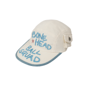 Problemallways Bonehead Ball Squad Corduroy Pocket Camp Cap White