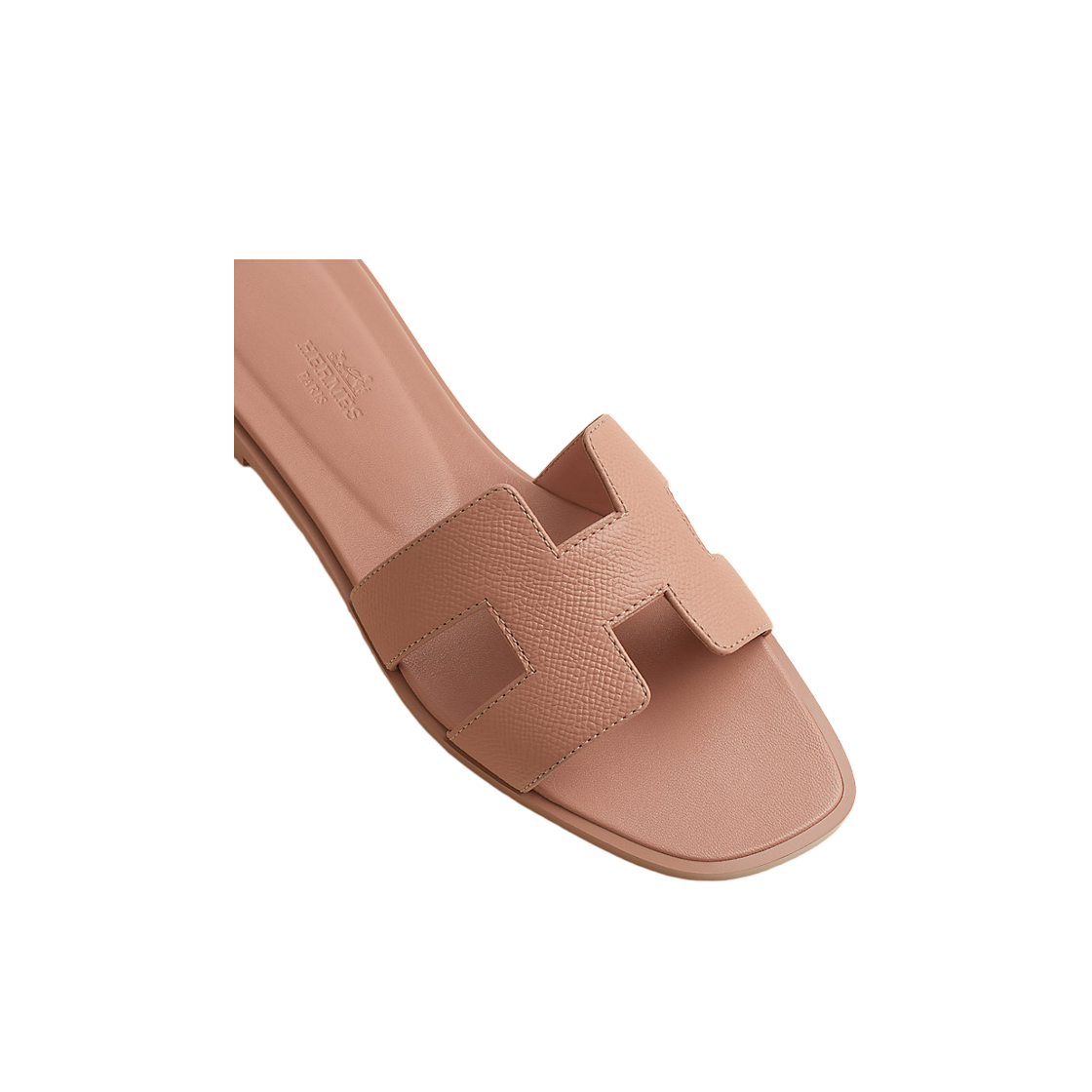 (W) 에르메스 오란 샌들 앱송 카프스킨 & 베쥬 펠리노((W) Hermes Oran Sandal Epsom Calfskin & Beige Perlino) - 3