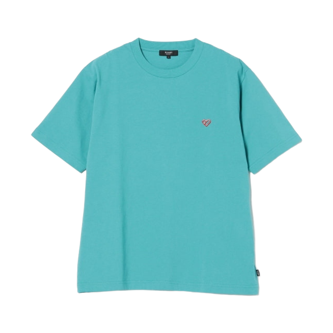 42-08-0095-147 Beams Heart B-Heart Logo 3D T-Shirt Turquoise