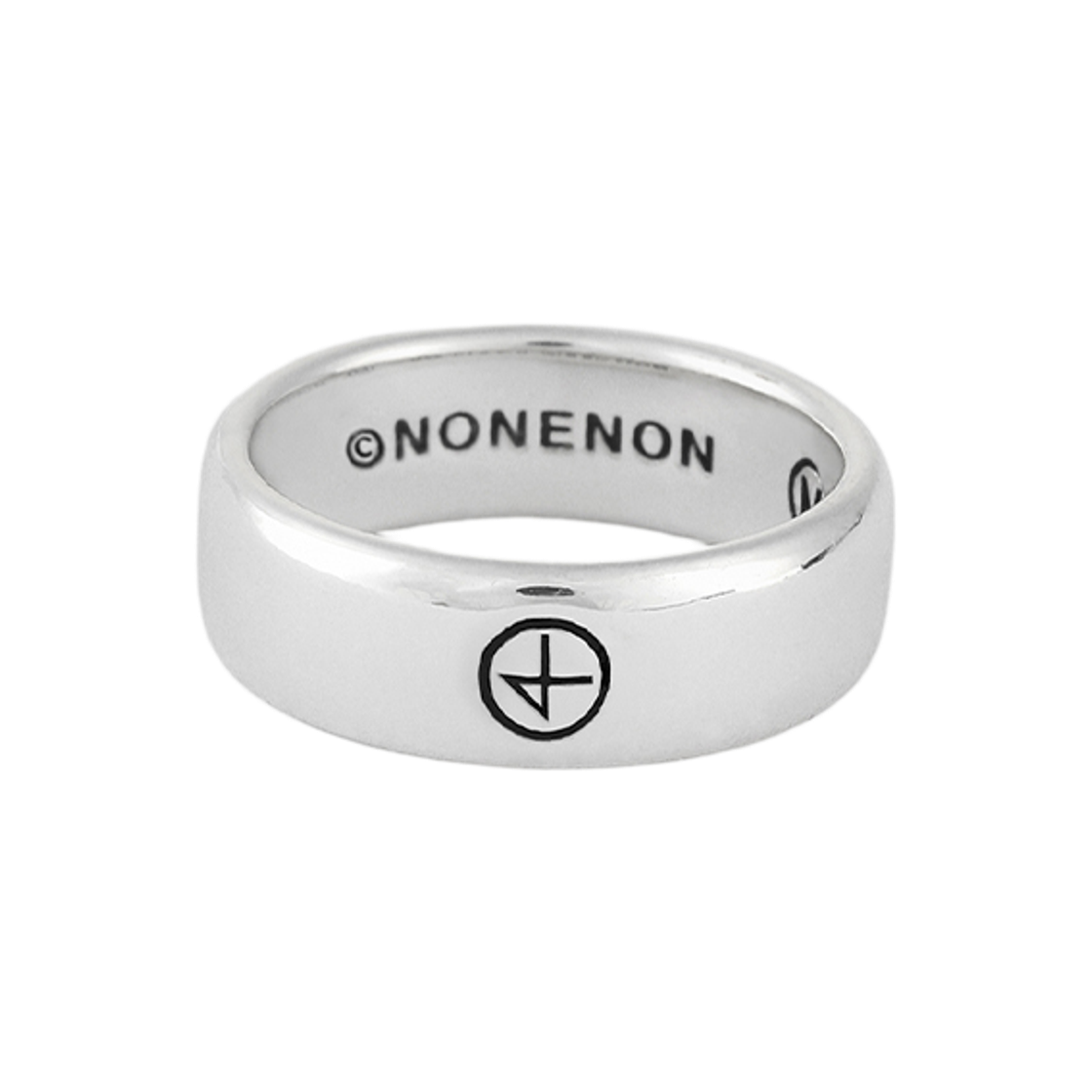 NONENON-258 Nonenon Logo Plump Ring (6mm) Silver925