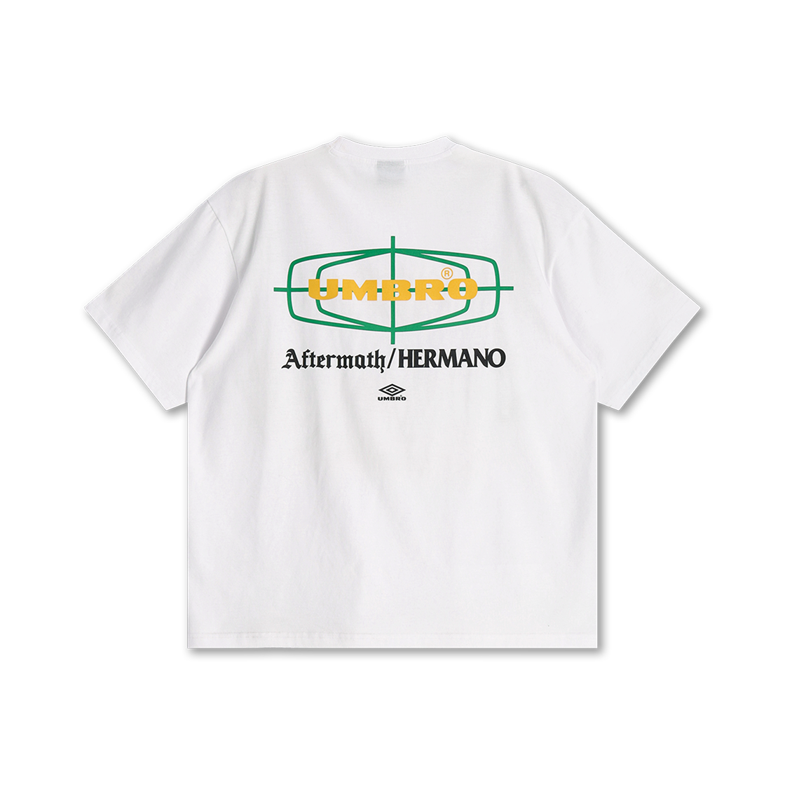 애프터매스 X 엄브로 로고 티 화이트(Atm X Umbro Logo Tee White) - 3