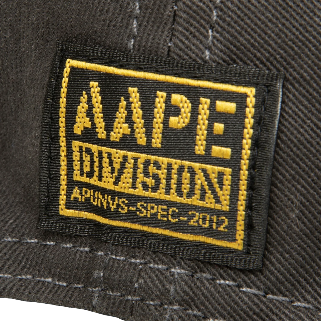 에이프 메인 로고 엠브로이더드 캡 라이트 블랙 - 26SS(AAPE Main Logo Embroidered Cap Light Black - 26SS) - 4