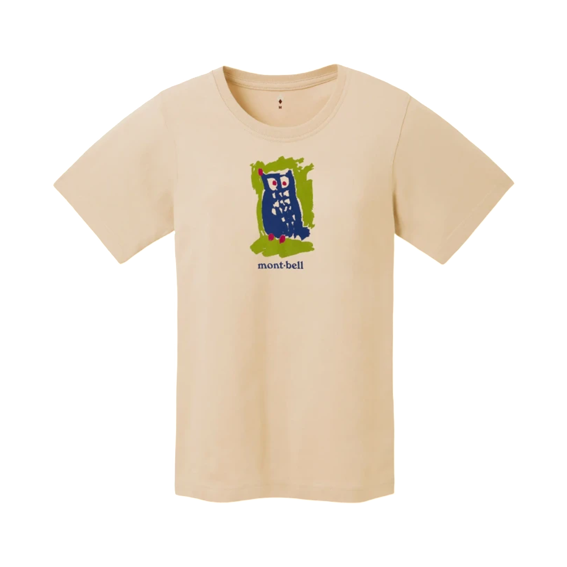 2304721 (W) Montbell Pear Skin Cotton T-Shirt Owl Ivory