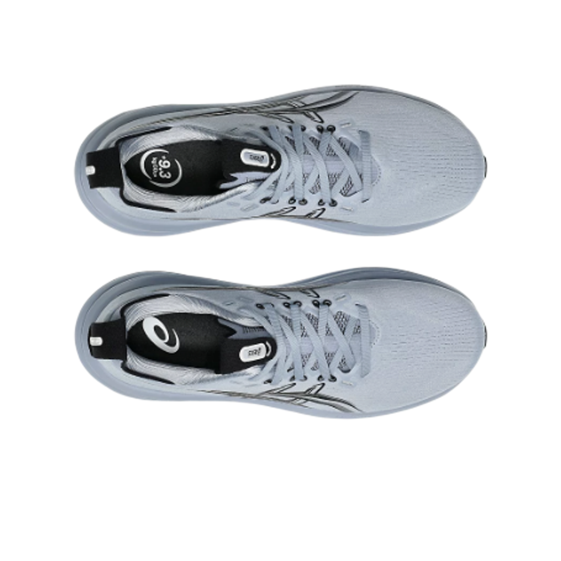아식스 젤 님버스 28 그레이 블루 블랙 - D 스탠다드(Asics Gel-Nimbus 28 Grey Blue Black - D Standard) - 2
