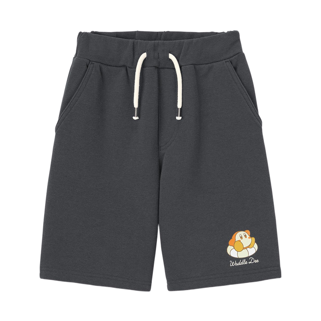 359579-08 (Kids) GU x Kirby Sweat Shorts Dark Gray