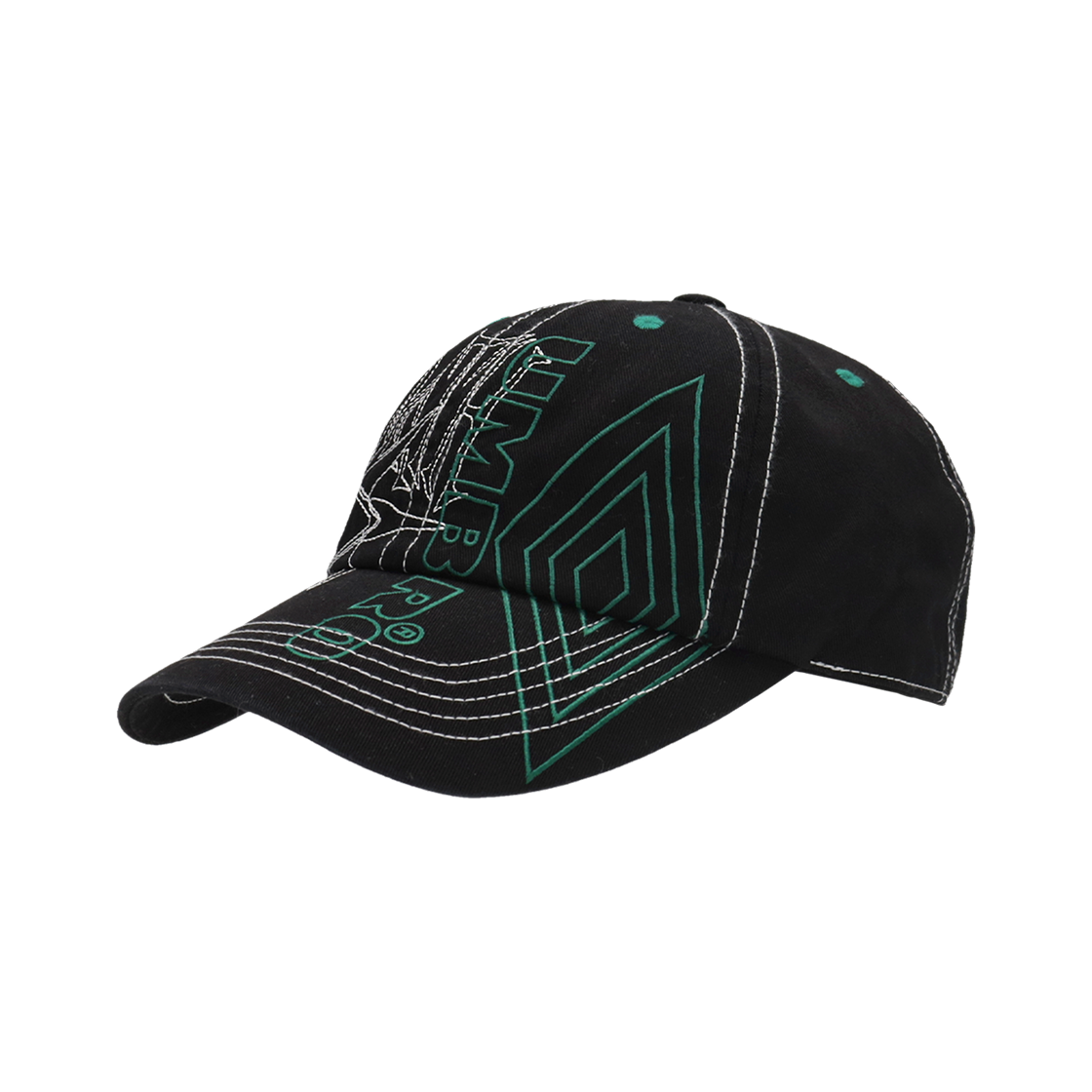 애프터매스 X 엄브로 빈티지 볼캡 블랙(Atm X Umbro Vintage Ball Cap Black) - 4