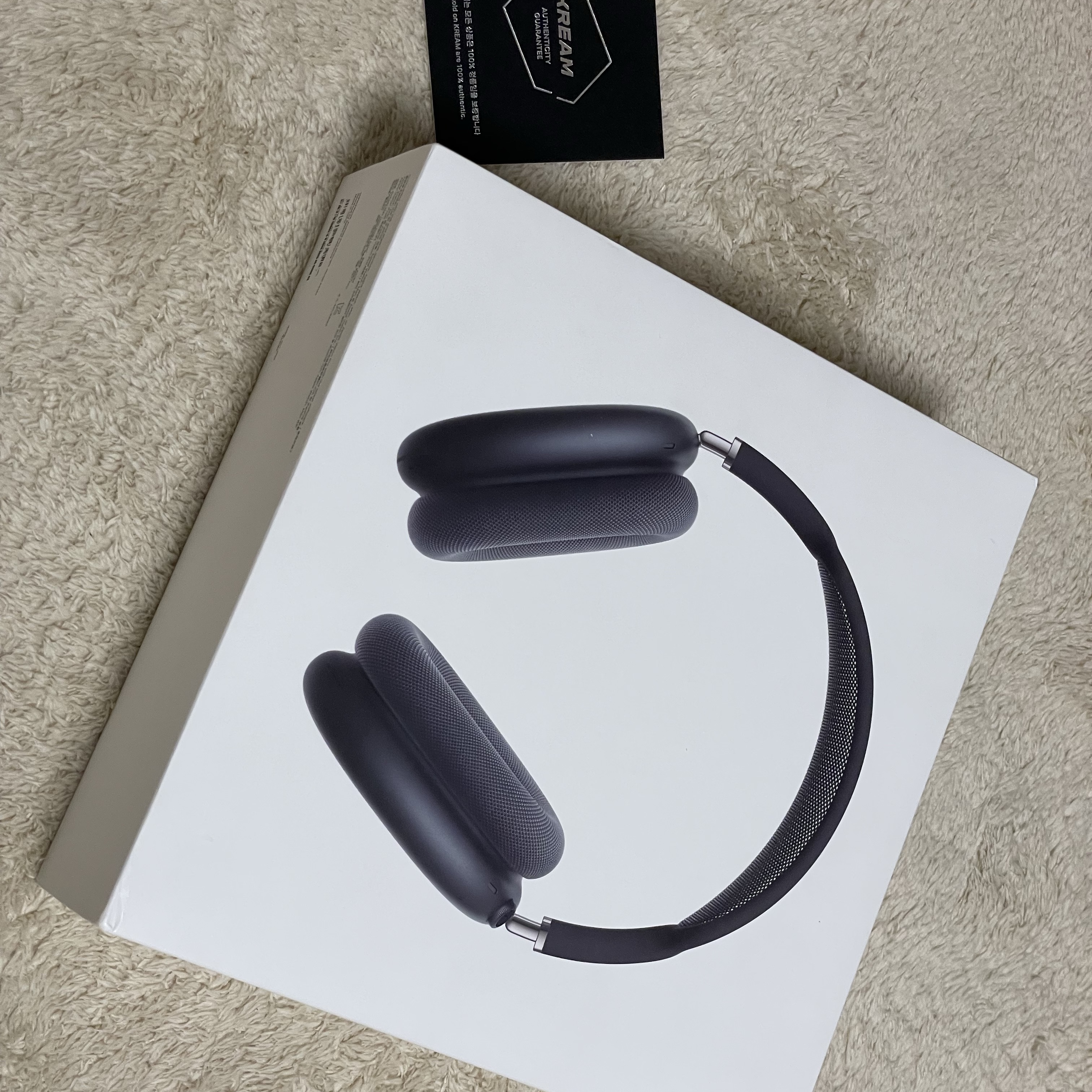 Apple AirPods Max USB C Midnight (Korean Ver.) 착용 스타일
