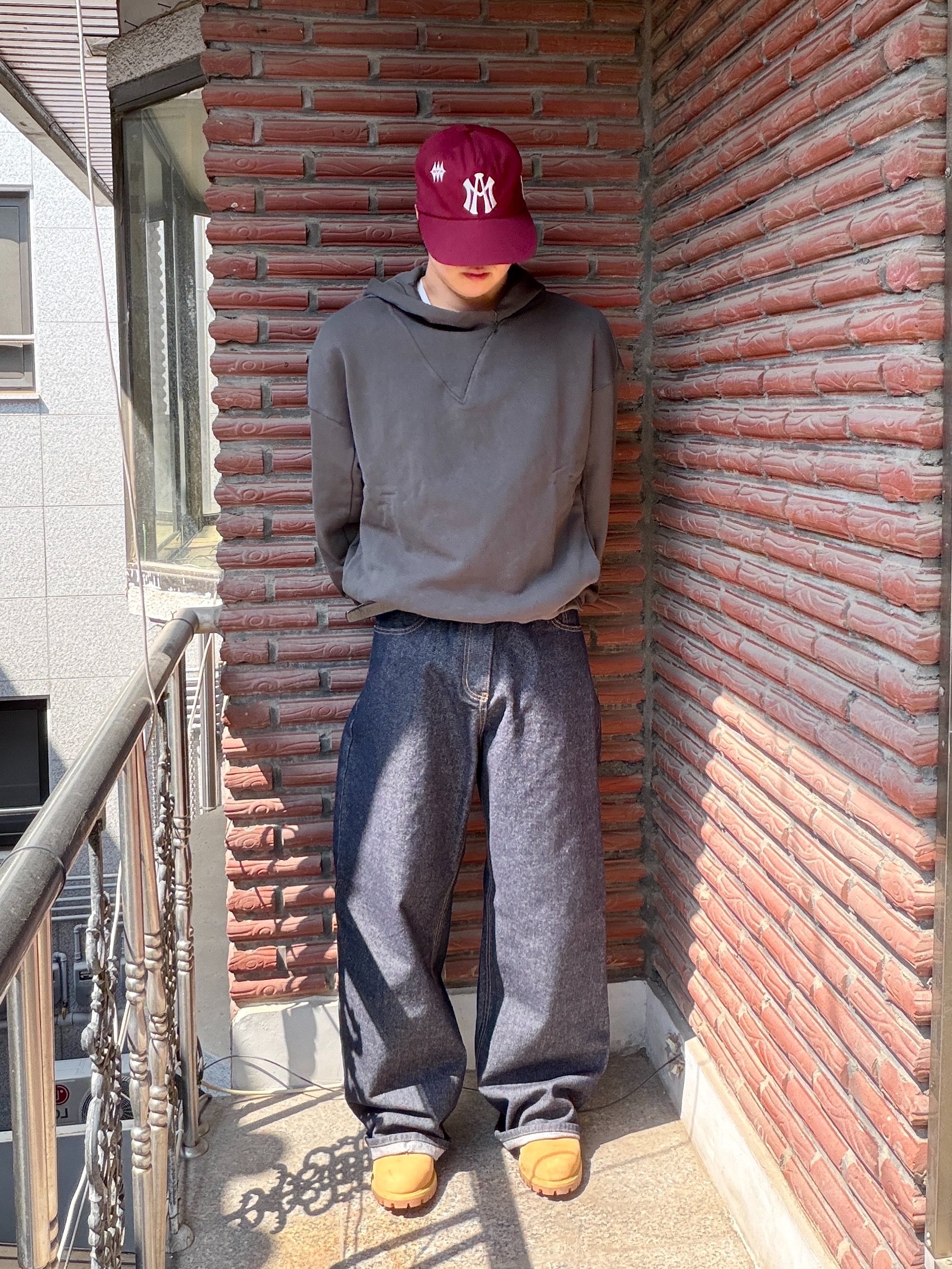 Timberland Premium 6 inch Waterproof Boot Wheat Nubuck - Wide, Aftermath Atm Logo Ball Cap Burgundy 착용 스타일 - 1