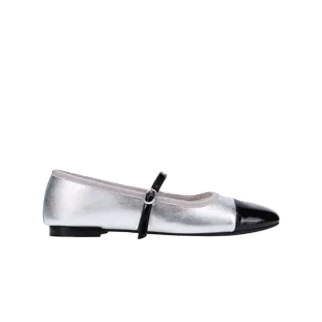 (W) 레페토 조지아나 블랙 실버((W) Repetto Georgiana Black Silver)