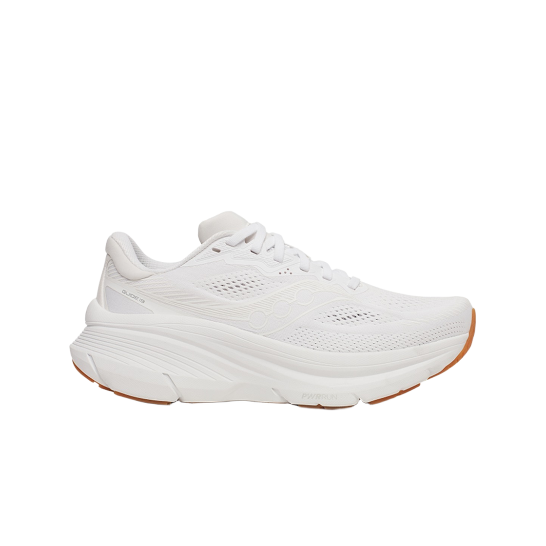 (W) 써코니 가이드 19 화이트 검((W) Saucony Guide 19 White Gum) - 1