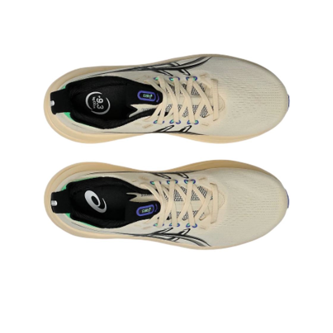 아식스 젤 님버스 28 씨쉘 블랙 - D 스탠다드(Asics Gel-Nimbus 28 Seashell Black - D Standard) - 2